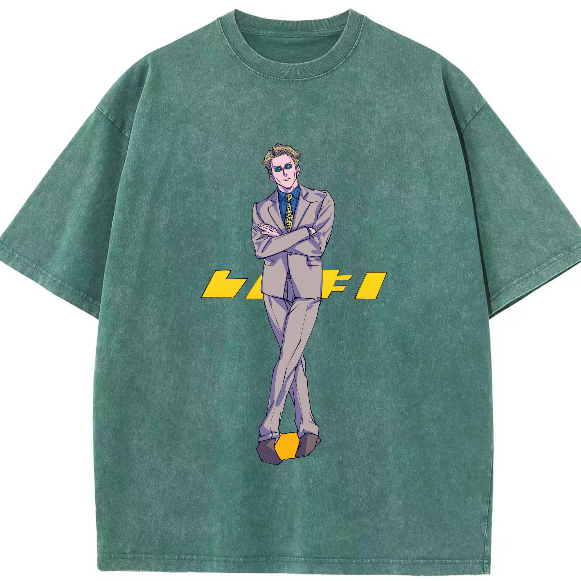（画像用） 呪術廻戦 Jujutsu Kaisen 綿100% ヴィンテージ風 半袖Tシャツ（フロントプリント）